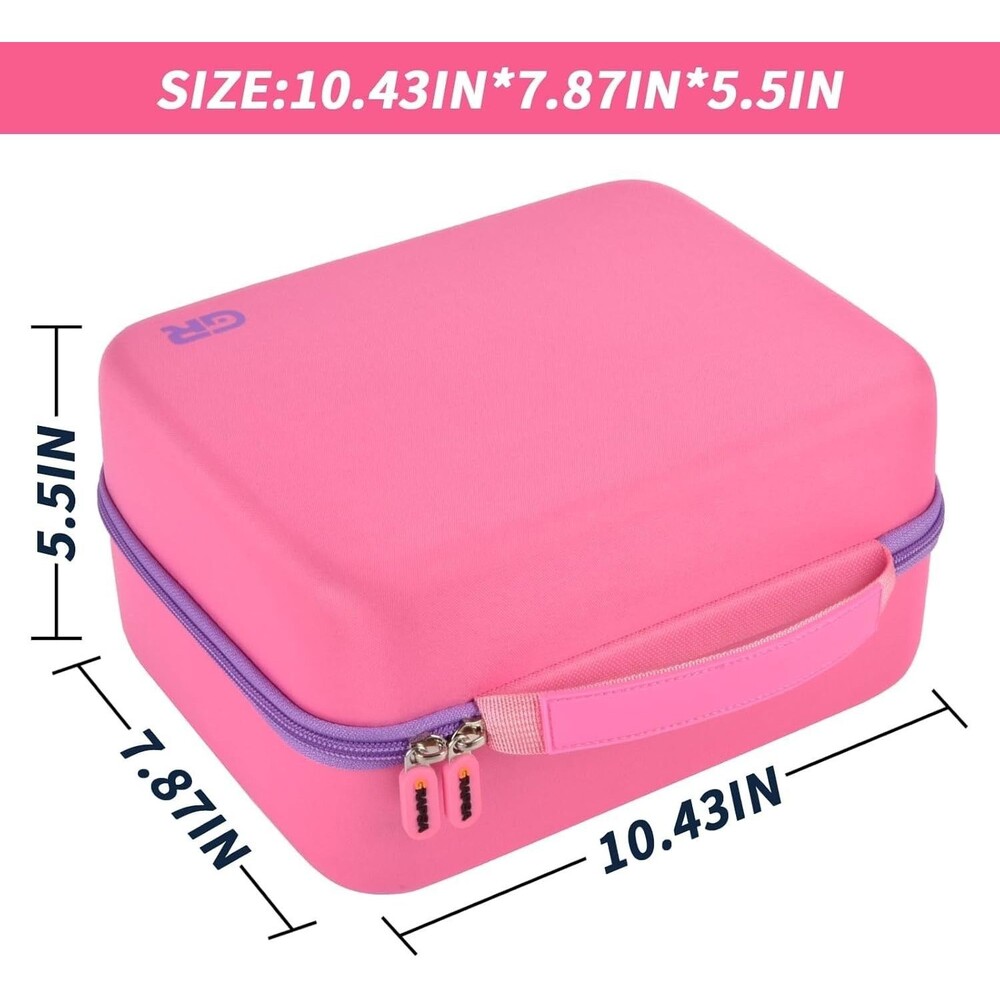 Little Tikes Dream Machine Case - Protective Storage Box for Kids Pink